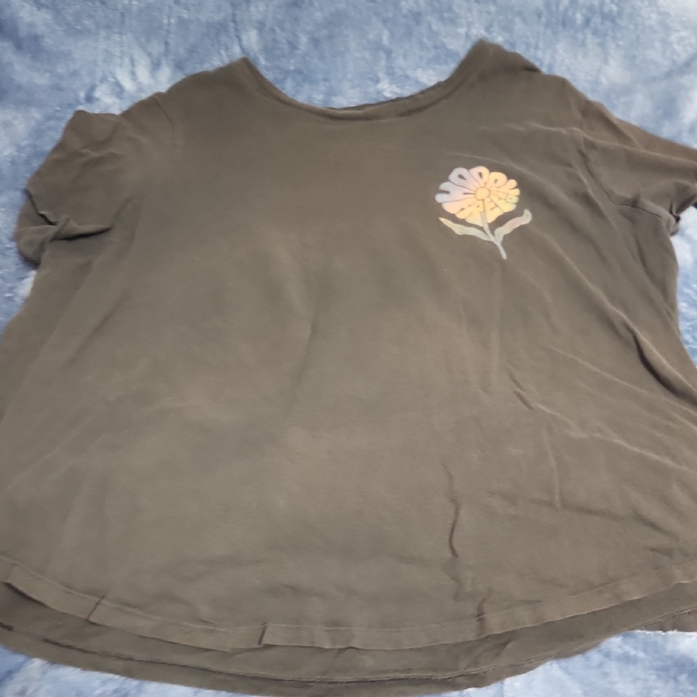 Old Navy Green Relaxed Short Sleeve T-Shirt